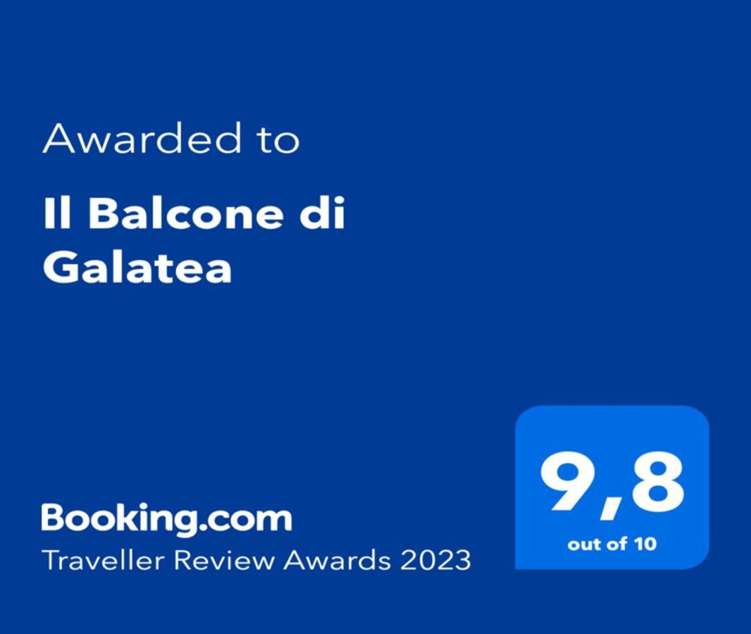 Апартаменты Il Balcone Di Galatea Ачиреале Экстерьер фото